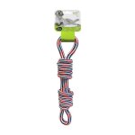 Aime jouet corde frenchy double noeud 35cm - pour chien