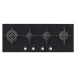 Airlux av145hbk - table de cuisson au gaz - 4 plaques de cuisson - niche - largeur : 106 cm - profondeur ...