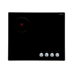 Airlux av647hbk - table de cuisson gaz et lectrique - 4 plaques de cuisson - niche - largeur : 55 cm ...