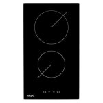 Akpo pka 30 830 / 2 plaque noir, blanc int�gr� 30 cm c�ramique 2 zones