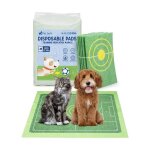 Al�ses hygi�niques absorbantes tapis de propret� chien chat 45x60 cm - lot de 30 pi�ces - 6 couches avec ...