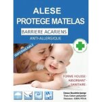 Alses - molleton et pvc - blanc - 60 x 120 cm