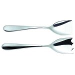 Alessi 5180 / 14 nuovo milano couverts a salade en acier brillant
