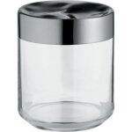 Alessi - bo�te de cuisine - julieta - 75 cl verre et inox