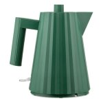 Alessi - bouilloire �lectrique 1l pliss� en r�sine verte - vert