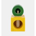 Alessi - casse - noix - bois de hêtre - jaune et vert - multicolore Alessi - casse - noix - bois de hêtre - jaune et vert - multicolore