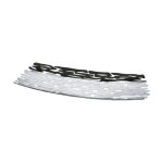 Centre de table bark en inox 51, 5 x 19, 5 cm Centre de table bark en inox 51, 5 x 19, 5 cm