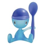 Alessi - coquetier bleu clair en résine hugo alessi - multicolore Alessi - coquetier bleu clair en résine hugo alessi - multicolore