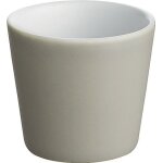Alessi dc03 / 76 lg tonale petite tasse en c�ramique stoneware light grey set de 4 pi�ces