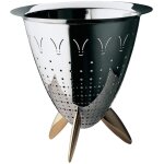 Alessi - max le scolatoio chinois en acier inoxydable 18 / 10 Alessi - max le scolatoio chinois en acier inoxydable 18 / 10