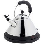 Alessi mg32 b - bouilloire électrique sans fil inox - noir - 1. 5 litre Alessi mg32 b - bouilloire électrique sans fil inox - noir - 1. 5 litre