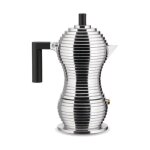 Alessi pulcina cafetire a induction noir 6 tasses
