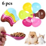 Alimentation pour animaux de compagnie, 6 pices, pour chien, chiot, chat, oiseau, furet, lapin, pelle, ...