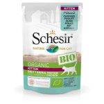 Alimentation pour animaux - schesir - sachet fraîcheur bio au poulet - 85g - pâtée - junior Alimentation pour animaux - schesir - sachet fraîcheur bio au poulet - 85g - pâtée - junior