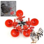 Alimentation automatique pour oiseaux, 5 pi�ces, poulailler, volaille, poulet, oiseaux, gobelet d'eau ...