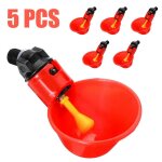Alimentation automatique pour poulet, 6 pi�ces, poulailler, volaille, volaille, volaille, abreuvoir