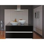 Alkor film adh�sif d�coratif uni - 200x45 cm - noir brillant
