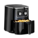 Alpina airfryer 4. 5l - friteuse � air chaud 1 - 4 personnes - friteuse � air avec fonction minuterie ...