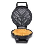 Alpina gaufrier forme coeur - 5 gaufres - 1000 w - noir