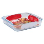 Alpina plat a four en verre