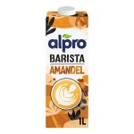 Alpro barista amande boisson v�g�tale sans lactose 8x1l 8000ml alternative lait v�g�tal cuisine caf� ...