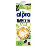 Alpro barista boisson v�g�tale soja sans sucre 8x1l - alternative lait v�g�tale pour caf�, barista, cuisine, ...
