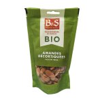 Amandes décortiquées bio - b&s - paquet 125g Amandes décortiquées bio - b&s - paquet 125g