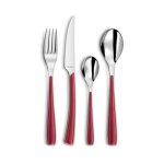 Amefa - aliz rouge - mnagre 24 pices - rouge