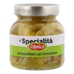 D'amico artichauts a la romaine, recette artisanale italienne, saveur authentique, ap�ritif gourmet, ...