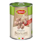 D'amico borlotti haricots bio organiques riches en fibres 400g naturels et sains pour cuisine m�diterran�enne ...