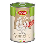 D'amico cannellini boon bio haricots blancs bio 400g - l�gumineuses riches en prot�ines, sans ogm, id�al ...