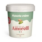 Amorelli cr�me de pistache 35% xl, p�te a tartiner gourmande, 3000g, id�ale p�tisserie, dessert, go�t ...