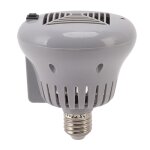 Ampoule chauffante pour animaux de compagnie e27 50w à 100w, avec boîtier gris, 220v, 3 vitesses réglables, ... Ampoule chauffante pour animaux de compagnie e27 50w à 100w, avec boîtier gris, 220v, 3 vitesses réglables, ...