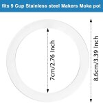 Analyste d'entonnoir de remplacement pour machine a café moka, compatible avec moka express, 1 entonnoir ... Analyste d'entonnoir de remplacement pour machine a café moka, compatible avec moka express, 1 entonnoir ...