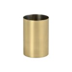 Andrea house - gobelet en inox et laiton - jaune Andrea house - gobelet en inox et laiton - jaune