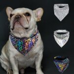 Animal de compagnie chien chat collier chiot chats cou echarpe bandana collier foulard chiens accessoires ...
