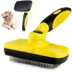 Animaux de compagnie pousser le type peigne a aiguilles télescopique automatique brosse a cheveux remover ... Animaux de compagnie pousser le type peigne a aiguilles télescopique automatique brosse a cheveux remover ...