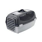 Animallparadise cage gulliver 3, gris, taille 40 x 61 x 38 cm, transport pour chien max 12 kg.