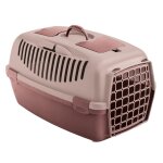 Animallparadise cage gulliver 3, rose, taille 40 x 61 x 38 cm, transport pour chien max 12 kg