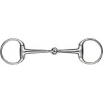 Anneaux de mors a olive de bride en inox satin pour cheval feeling