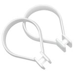 Anneaux pour le rideau de douche sealskin 12 pcs blanc 251060210