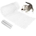Anti - chat avec pointes, exterieur pic anti - chat avec epine grille tapis, 200 x 28 cm tapis anti - ...