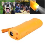 Appareil de dressage canin et de dissuasion a ultrasons avec lampe led yonis