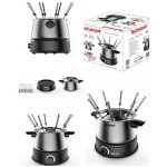 Appareil a fondue 1500w 8 pers en inox 1500w capacite 1, 4l anti - projections thermostat réglable + ... Appareil a fondue 1500w 8 pers en inox 1500w capacite 1, 4l anti - projections thermostat réglable + ...