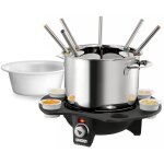 Appareil à fondue unold 48645 acier inoxydable / noir Appareil à fondue unold 48645 acier inoxydable / noir