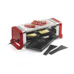 Appareil a raclette 2 personnes 350w rouge gr202 - 350r