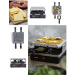 Appareil  raclette 4 personnes revtement antiadhsif plateau en granite 600w