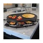 Appareil a raclette avec crêpière tristar ra2996 1200w Appareil a raclette avec crêpière tristar ra2996 1200w