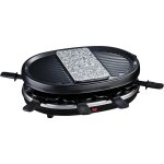Appareil a raclette multifonctions 3 en 1 pour 8 personnes 900w noir gris Appareil a raclette multifonctions 3 en 1 pour 8 personnes 900w noir gris