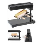 Appareil  raclette traditionnel faon grill de cuisson pour 8 personnes socle porte - fromage pivotant ...